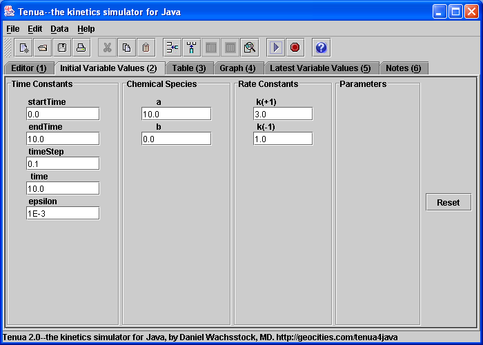 Variable screenshot