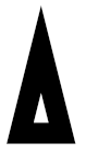 Triange formed with path commands