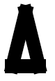 Triangle formed from individual lines